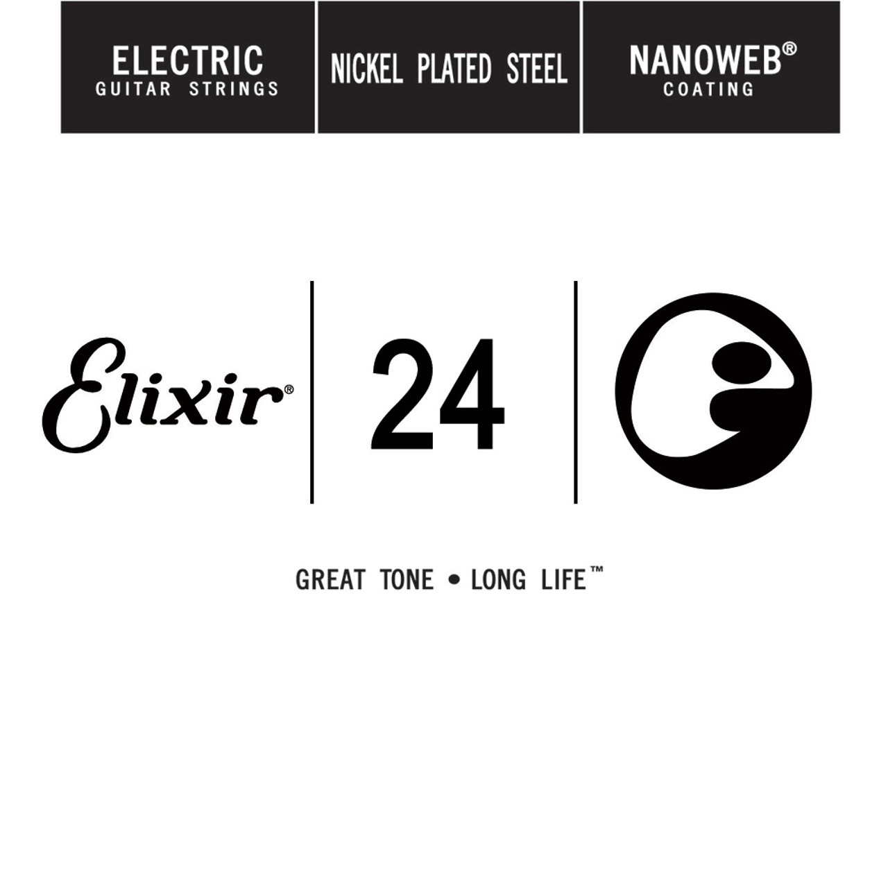 Elixir 15224 Cuerda Guitarra Eléctrica .024