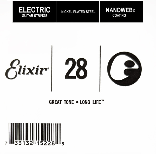 Elixir 15228 Cuerda Guitarra Eléctrica 0.28