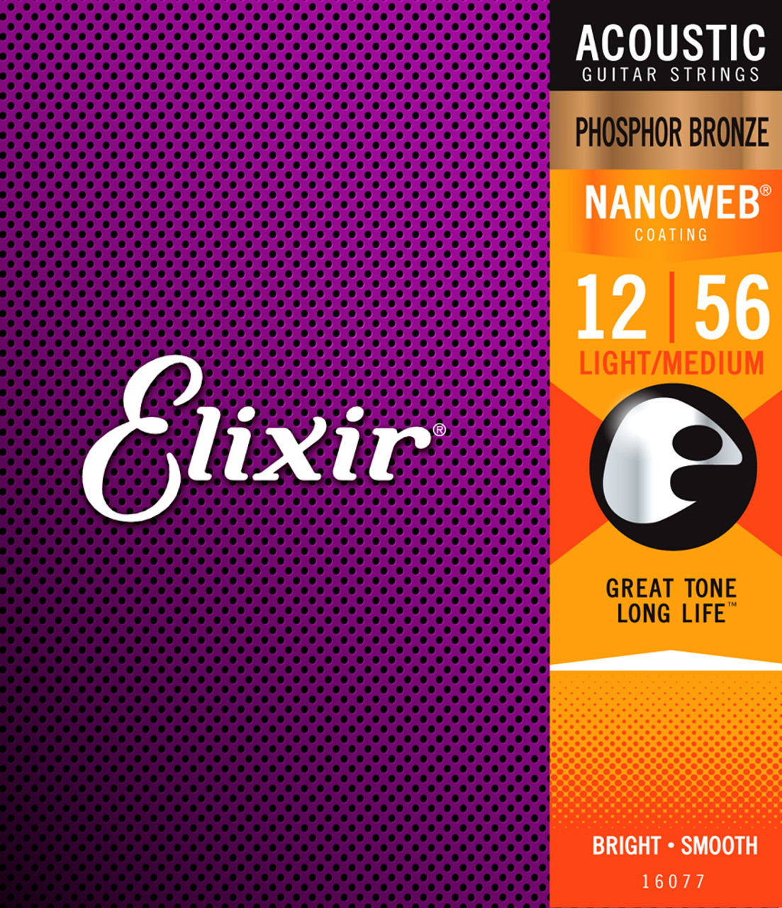 Elixir 16077 Cuerdas Guitarra Acústica