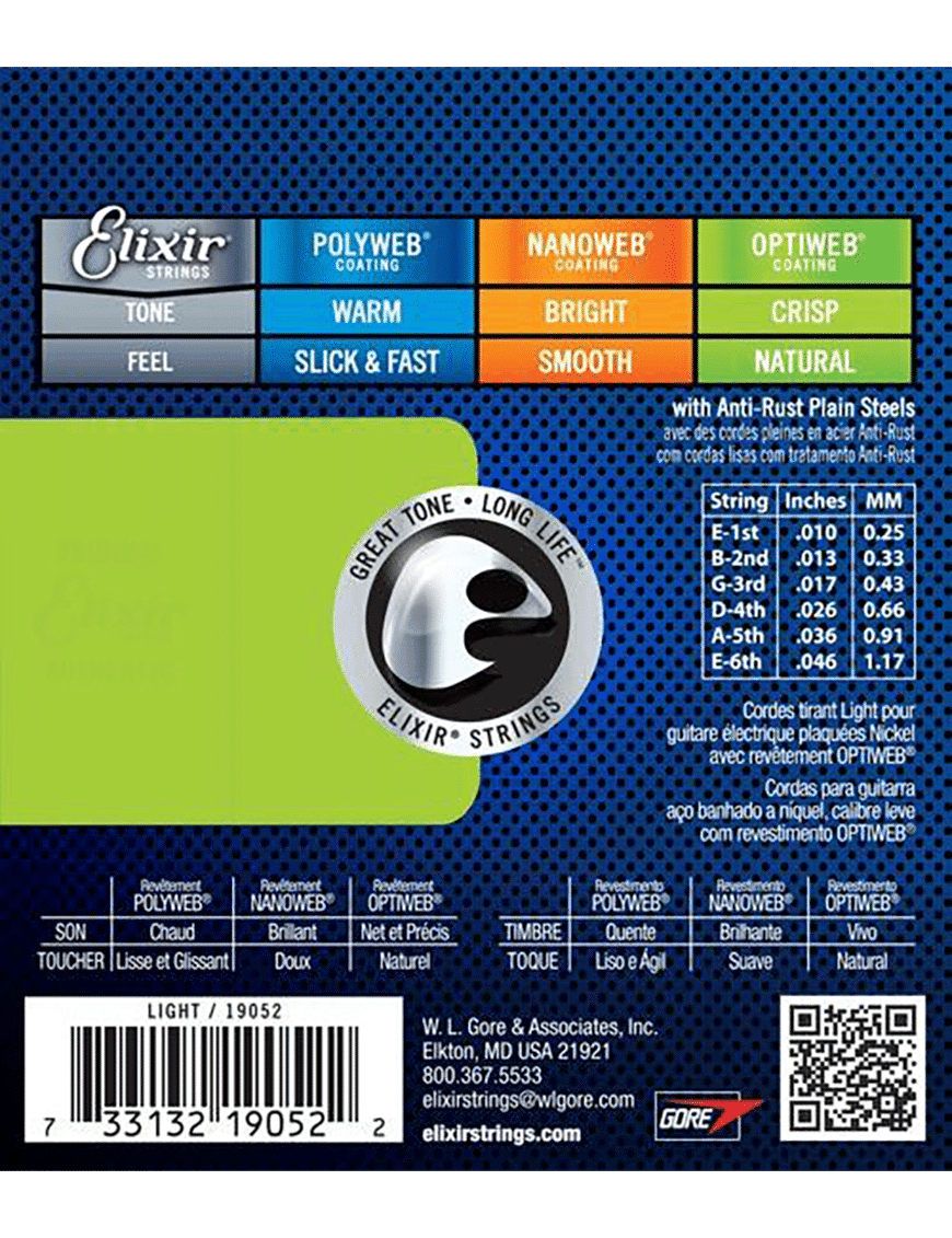 Elixir 19052 Cuerdas Guitarra Eléctrica - Imagen 2
