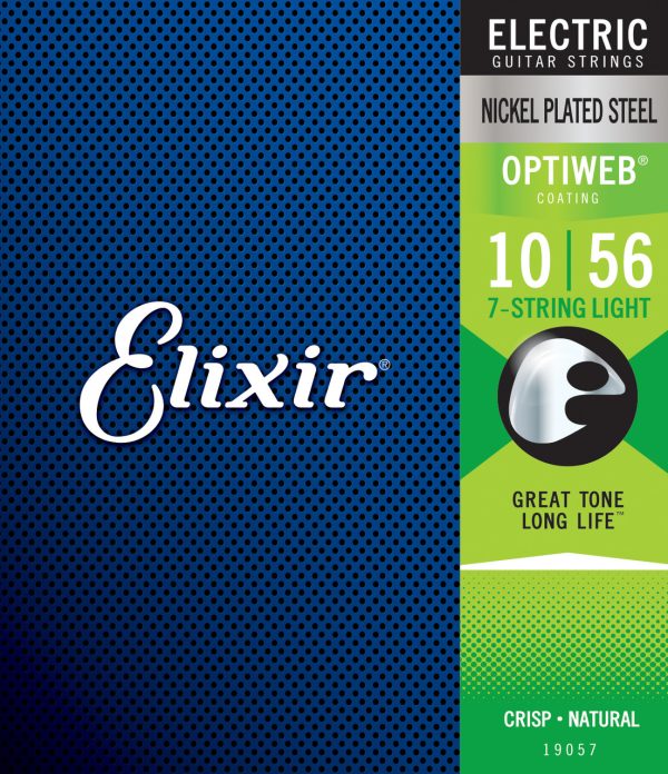 Elixir 19057 Cuerdas Guitarra Eléctrica 7-string