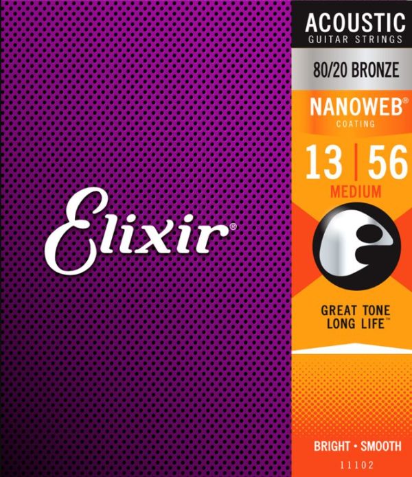 Elixir 11102 Cuerdas Guitarra Acústica