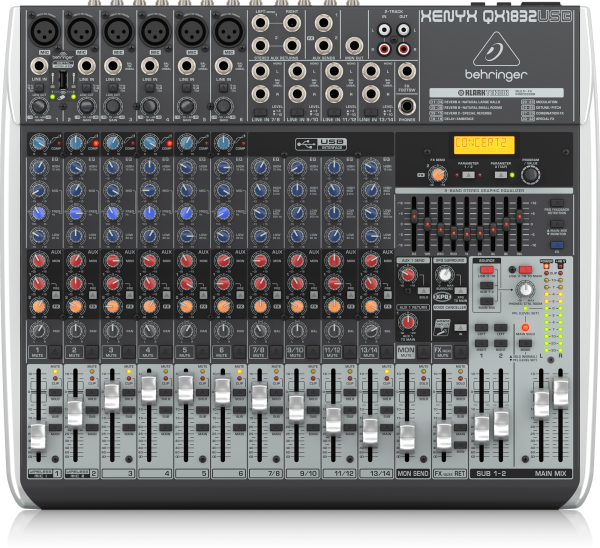 Consola Análoga Behringer Xenyx QX1832USB