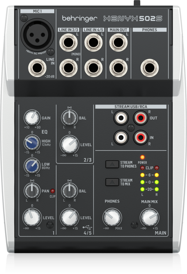 Consola Análoga Behringer Xenyx 502S