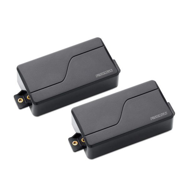 Cápsula Fishman Fluence Modern Humbucker de 6 cuerdas Black Plastic