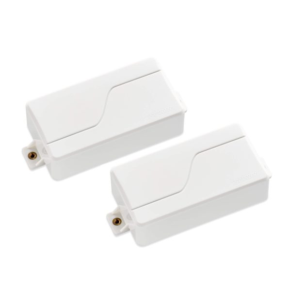 Cápsula Fishman Fluence Modern Humbucker de 6 cuerdas White Plastic