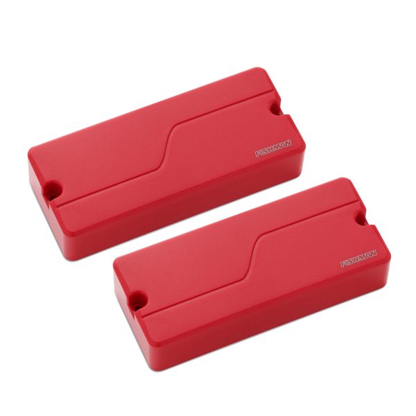Cápsula Fluence Modern Humbucker de 7 cuerdas Red Plastic