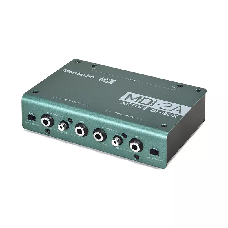 Caja DI activa de 2 canales Montarbo MDI-2A