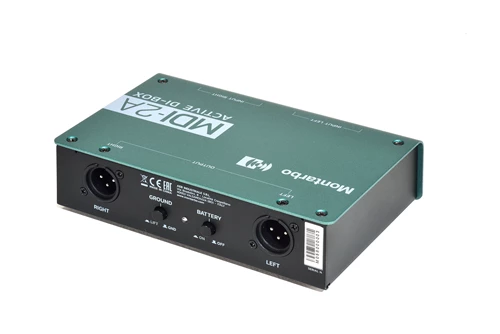 Caja DI activa de 2 canales Montarbo MDI-2A - Imagen 3