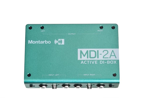 Caja DI activa de 2 canales Montarbo MDI-2A - Imagen 2