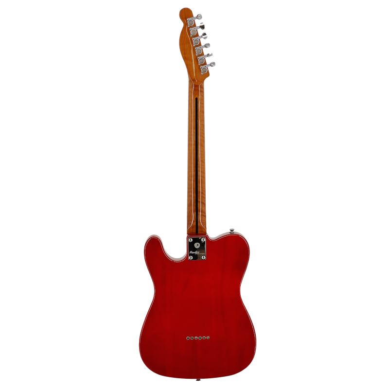 Guitarra Eléctrica Prodipe Origin Design TC Rojo Borgoña (Made in France) - Imagen 3