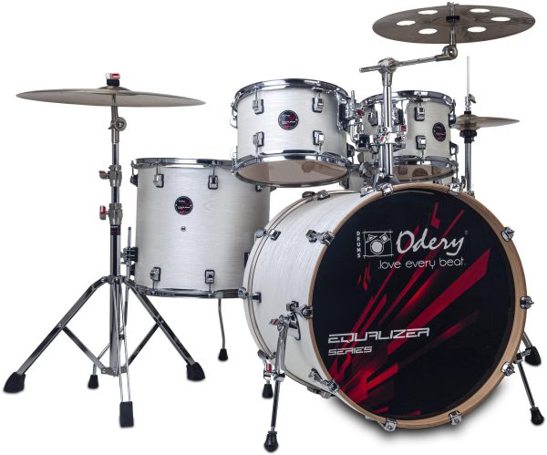 PREVENTA Batería Acústica Odery Serie Equalizer Lunar Waves (Bombo 22")