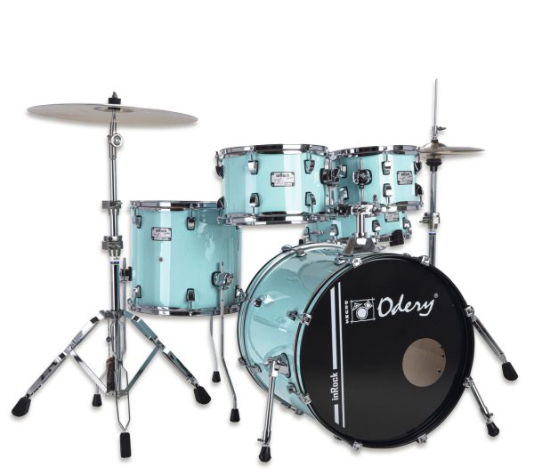 PREVENTA Batería Acústica Odery inRock Surf Green (Bombo 22")